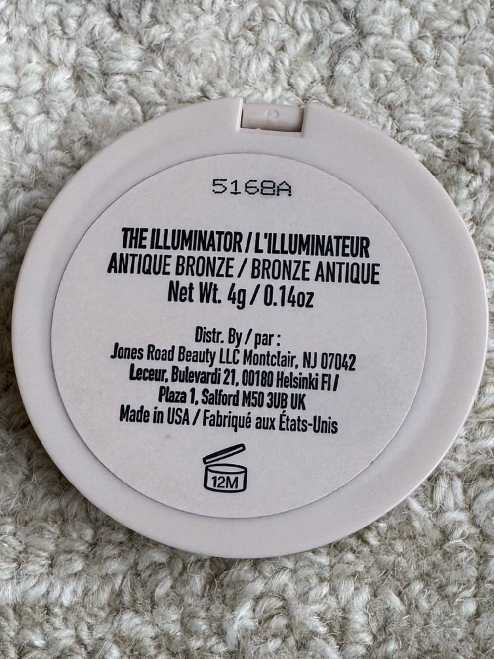 Jones Road Limited Edition Illuminator Compact In Antique Bronze - Picture 2 of 4
